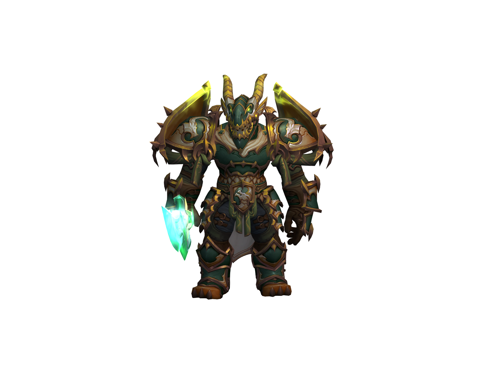 Therox 3D character render
