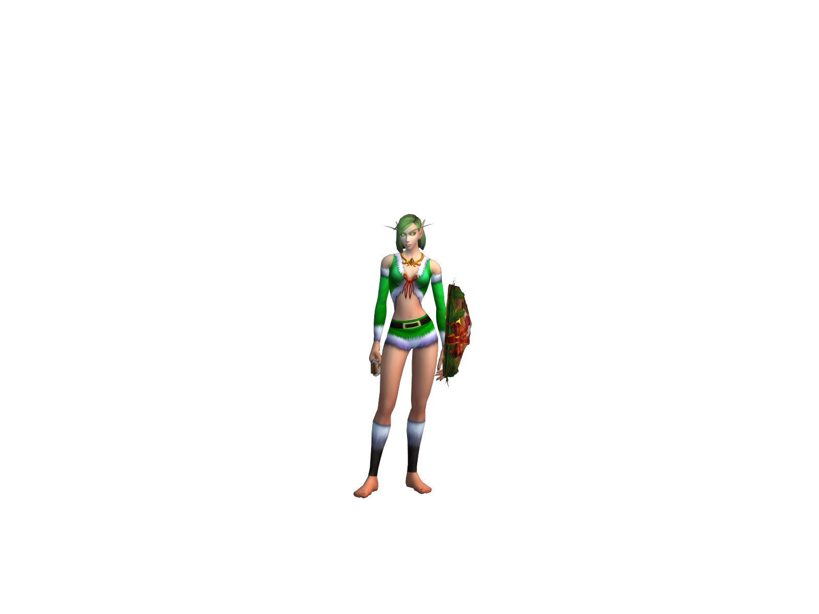 Fççh 3D character render