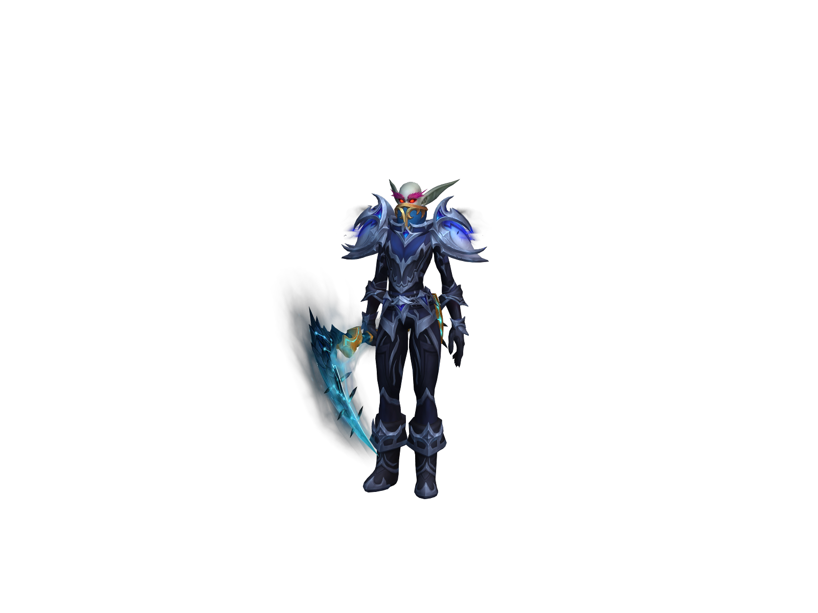 Cryux 3D character render