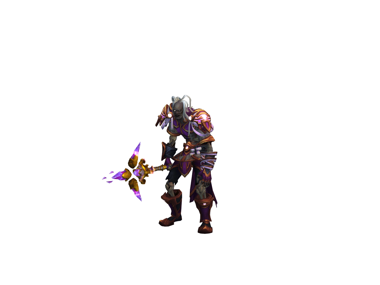 Frostbold 3D character render