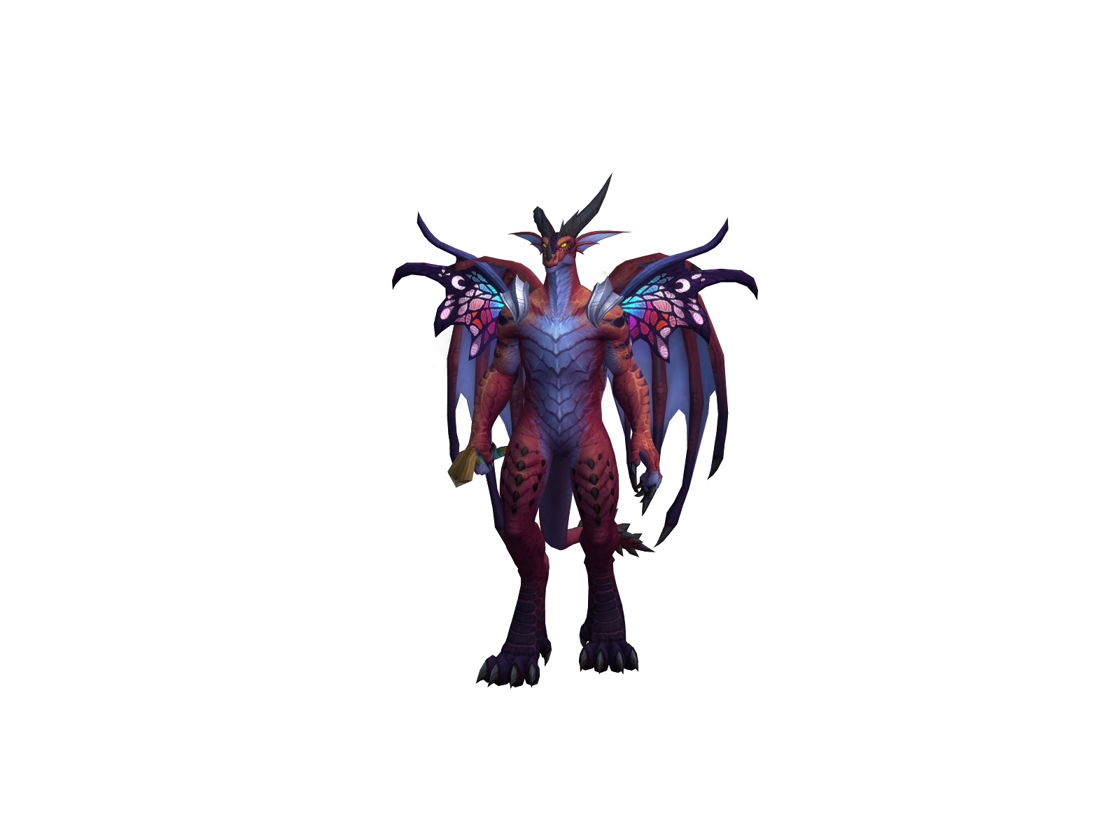 Meddldrachne 3D character render