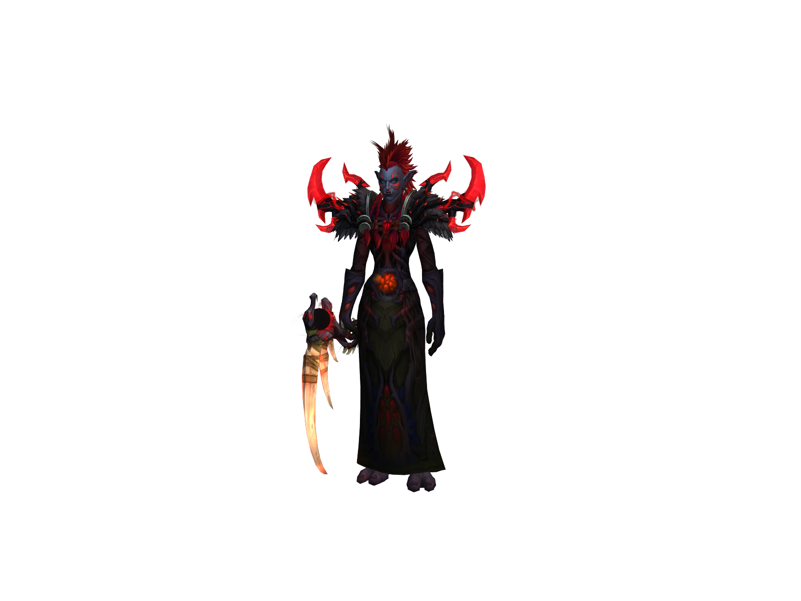 Naluney 3D character render