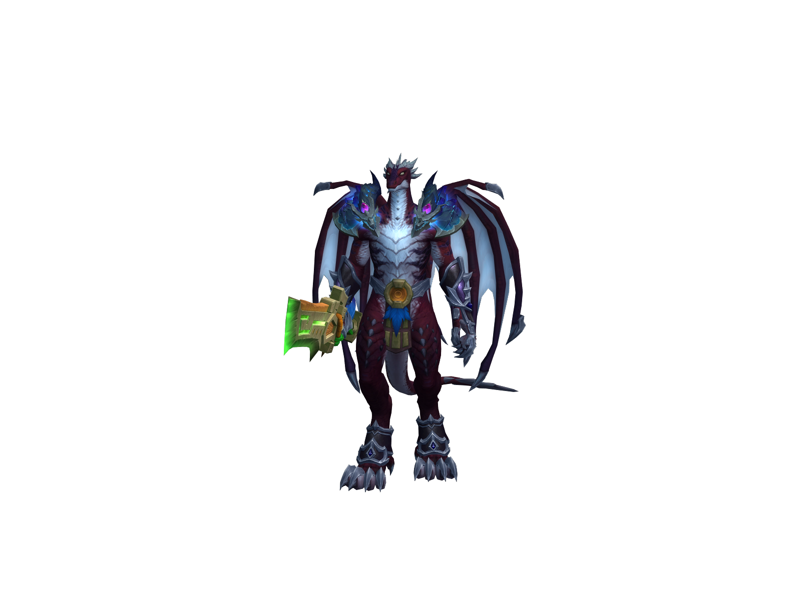 Dragolambo 3D character render