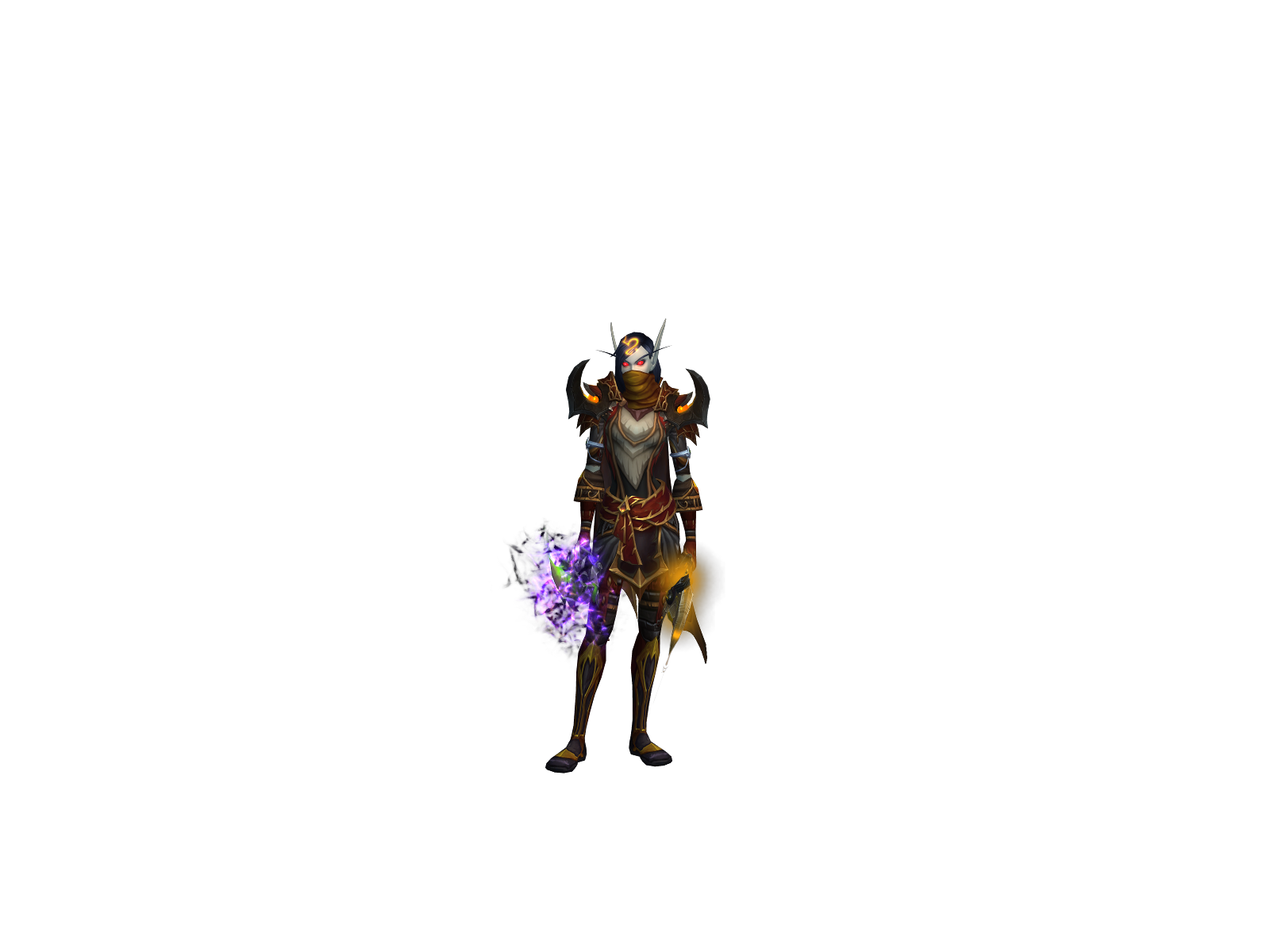 Rahsiel 3D character render