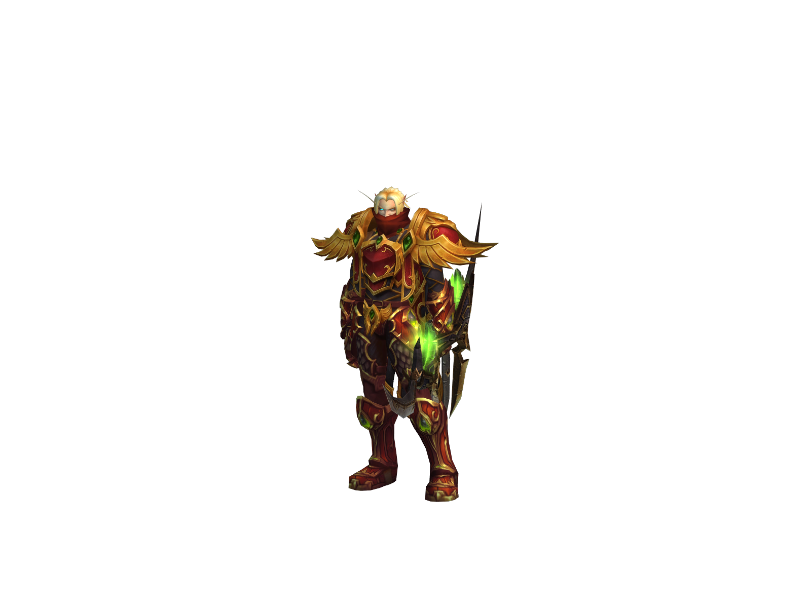 Heda 3D character render