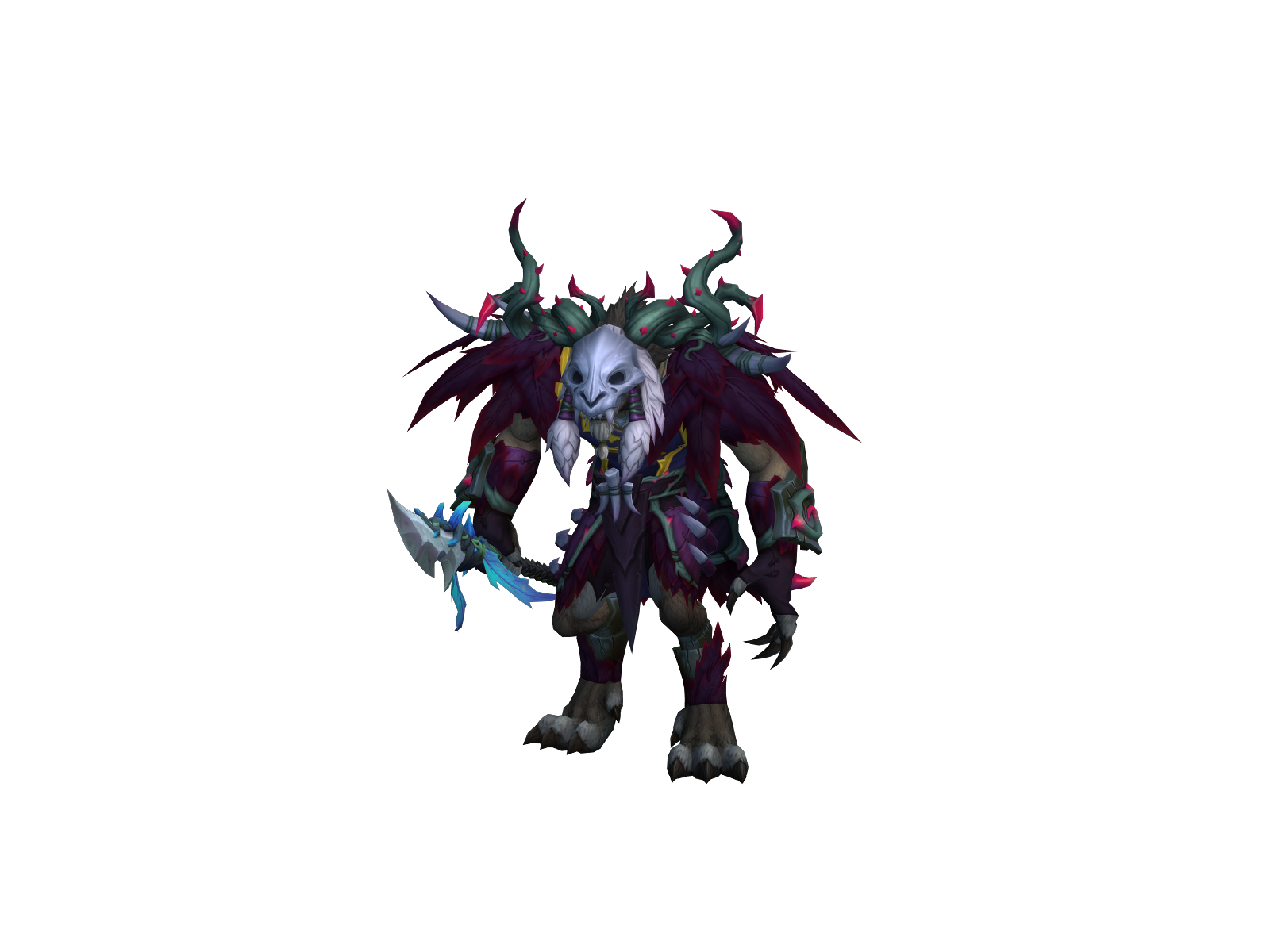 Arngrimur 3D character render