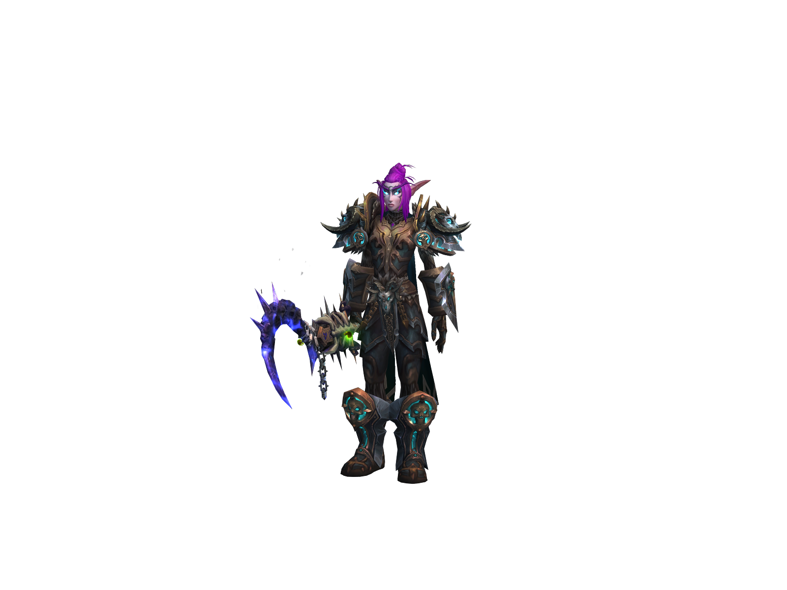 Talanes 3D character render