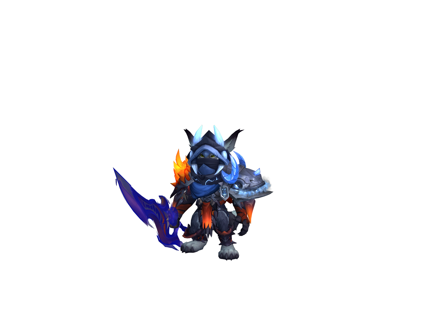 Cornflakex 3D character render