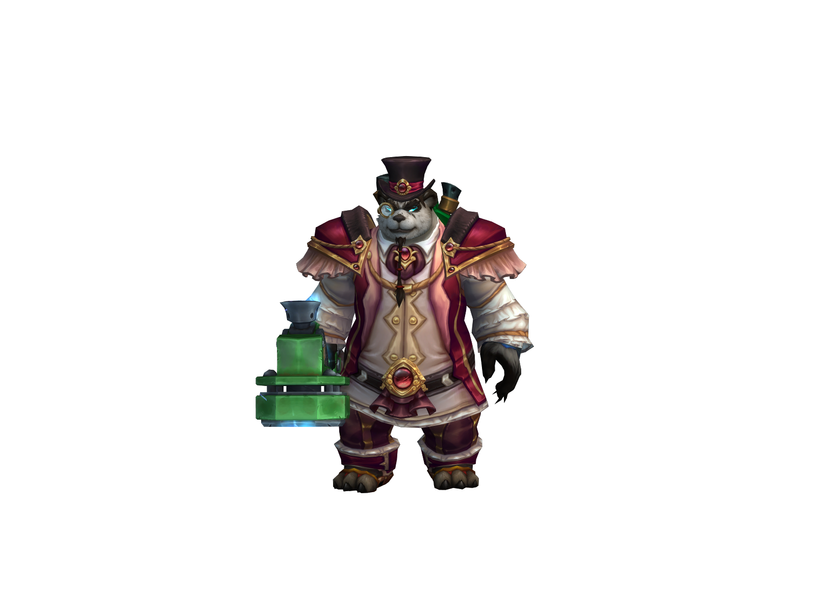 przvì 3D character render