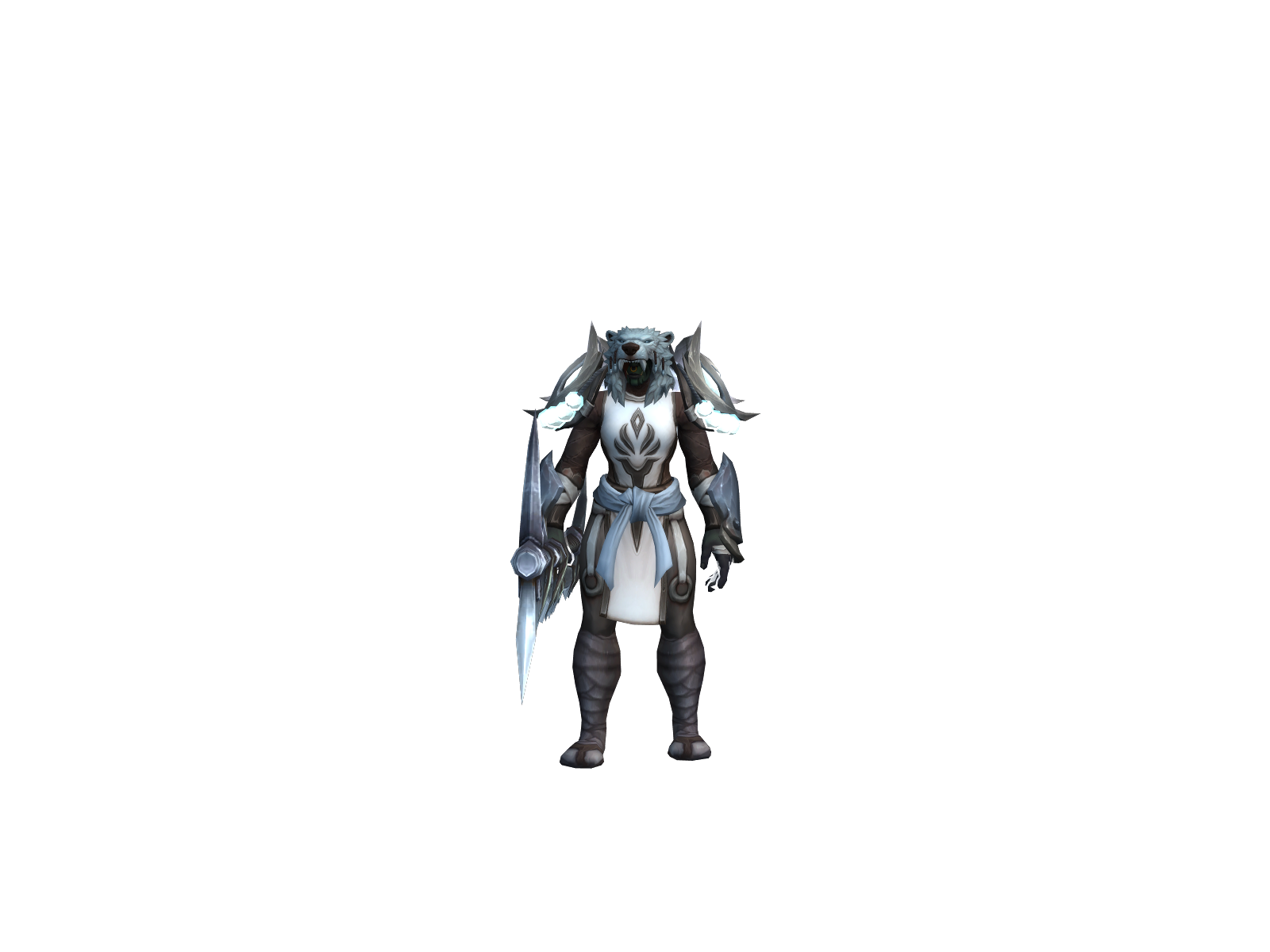 Hadôuken 3D character render