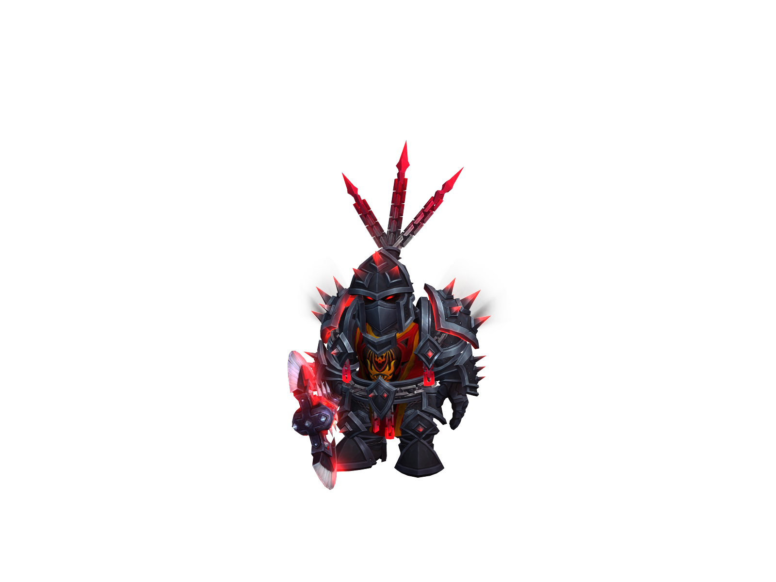 Overtuned 3D character render