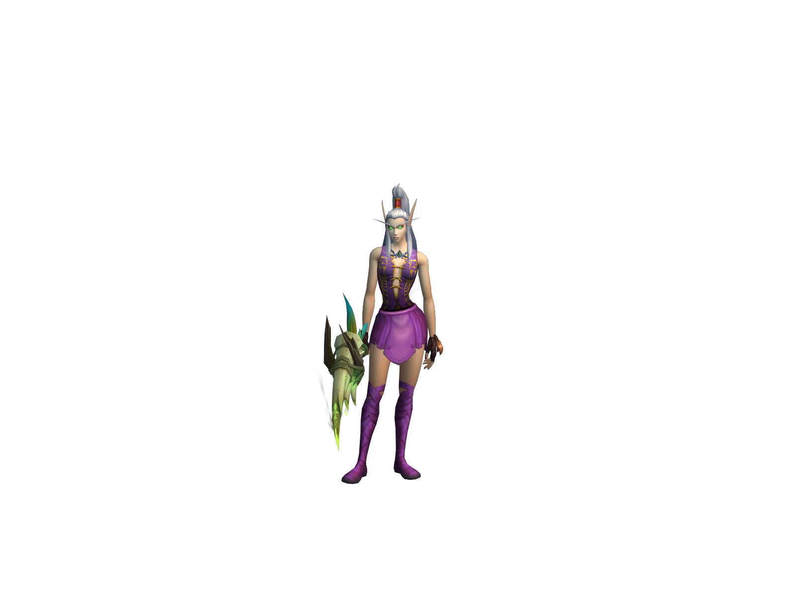 Oinehauen 3D character render