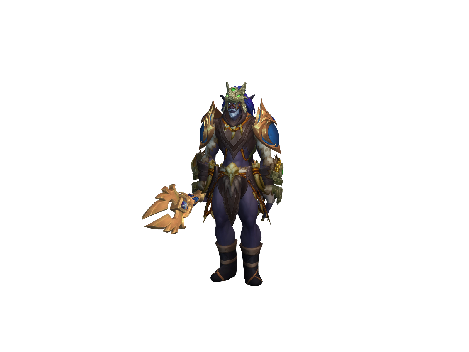 Silversflame 3D character render