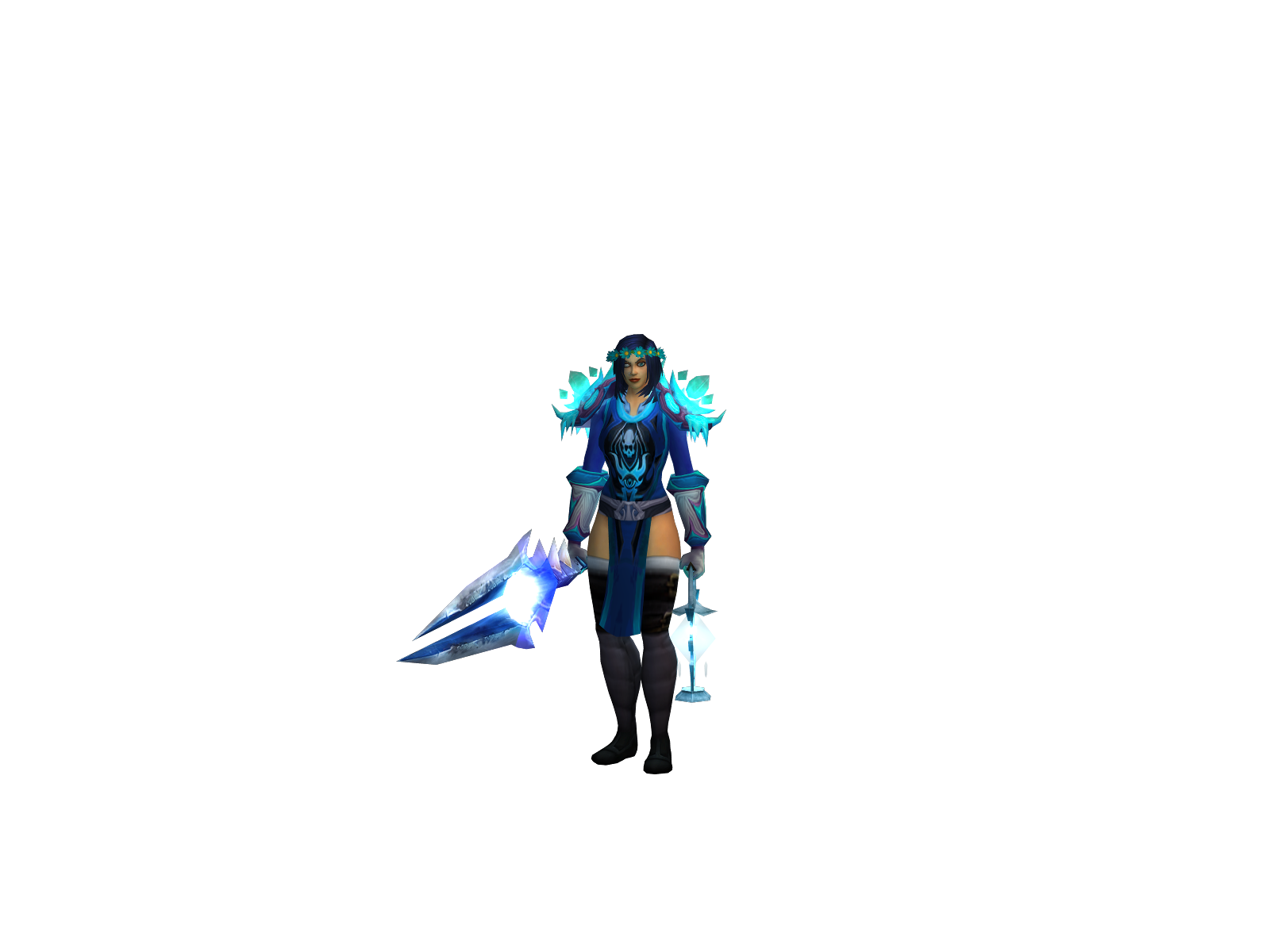 Novafear 3D character render