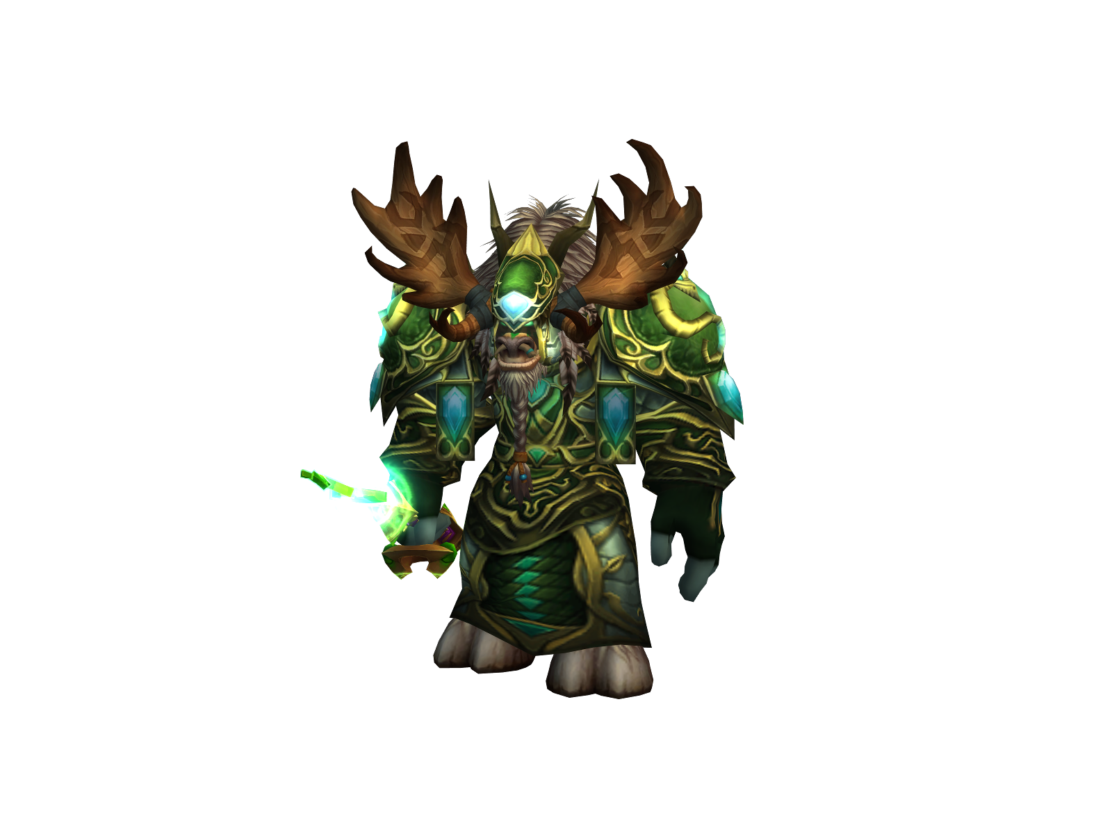 Yabadruid 3D character render