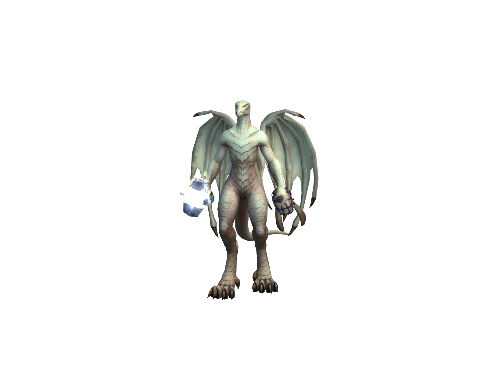 Deljah 3D character render