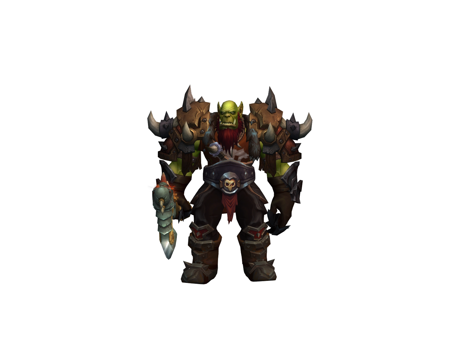 Hromgar 3D character render