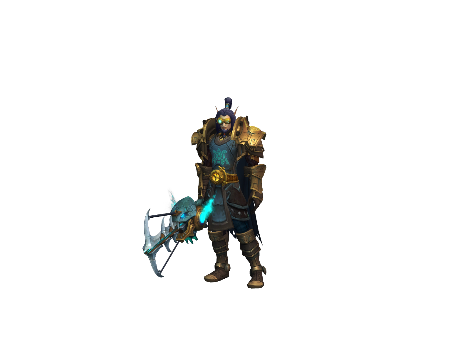 Salámir 3D character render