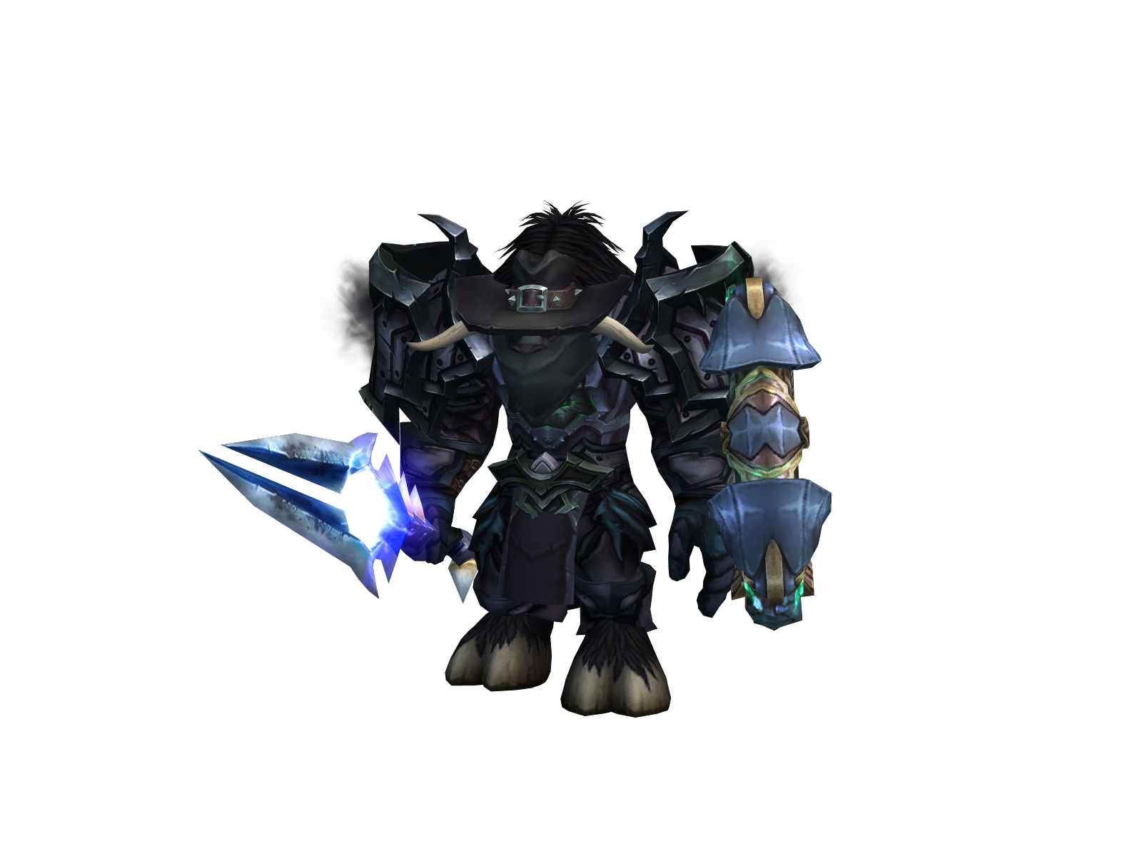 Powarpufgirl 3D character render