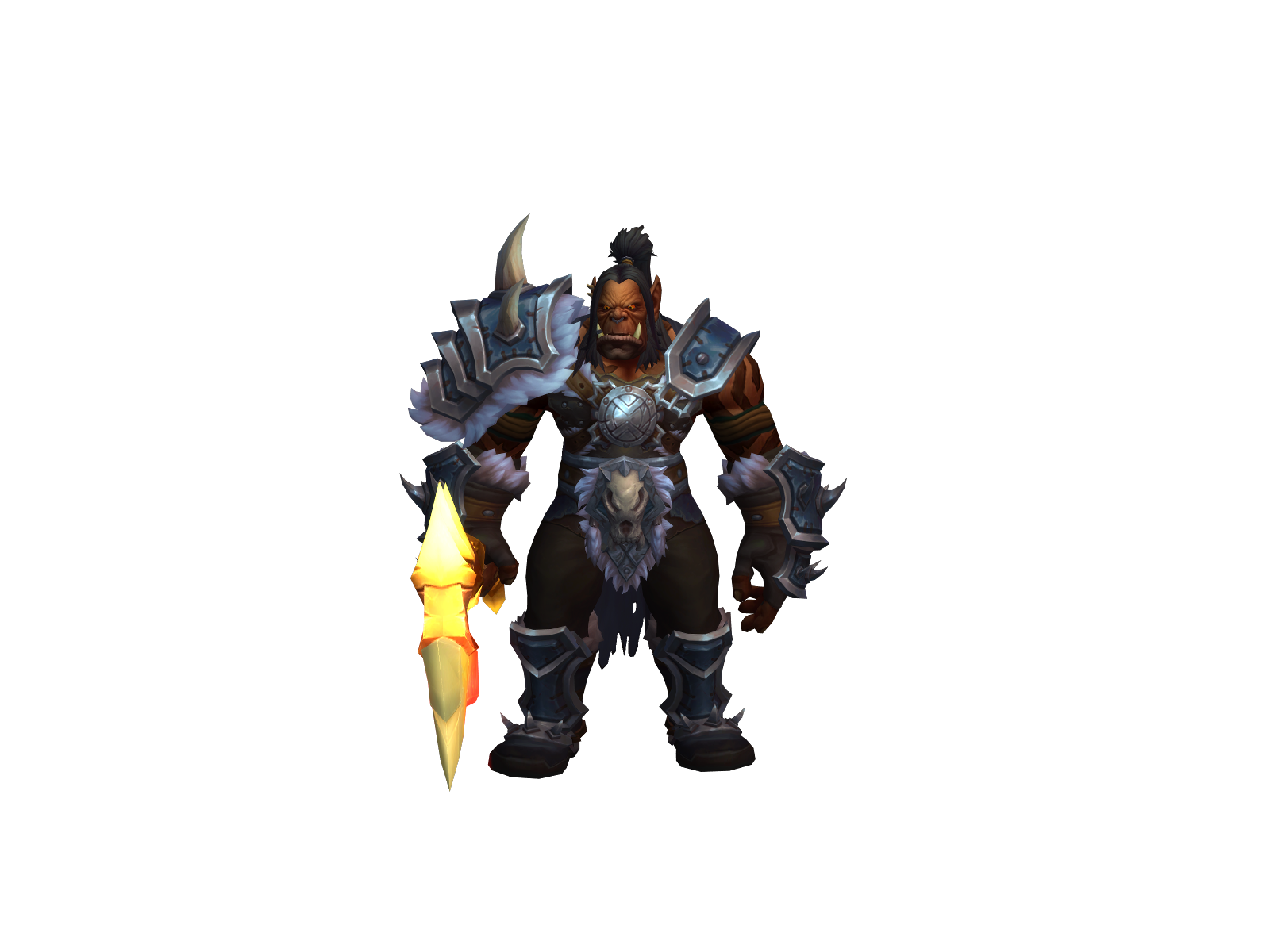 Azhgoth 3D character render
