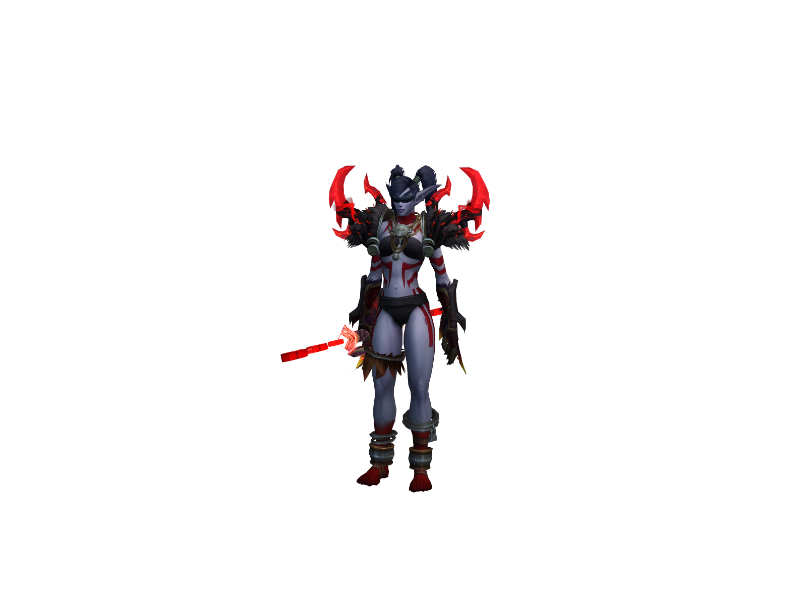 Carriedxform 3D character render