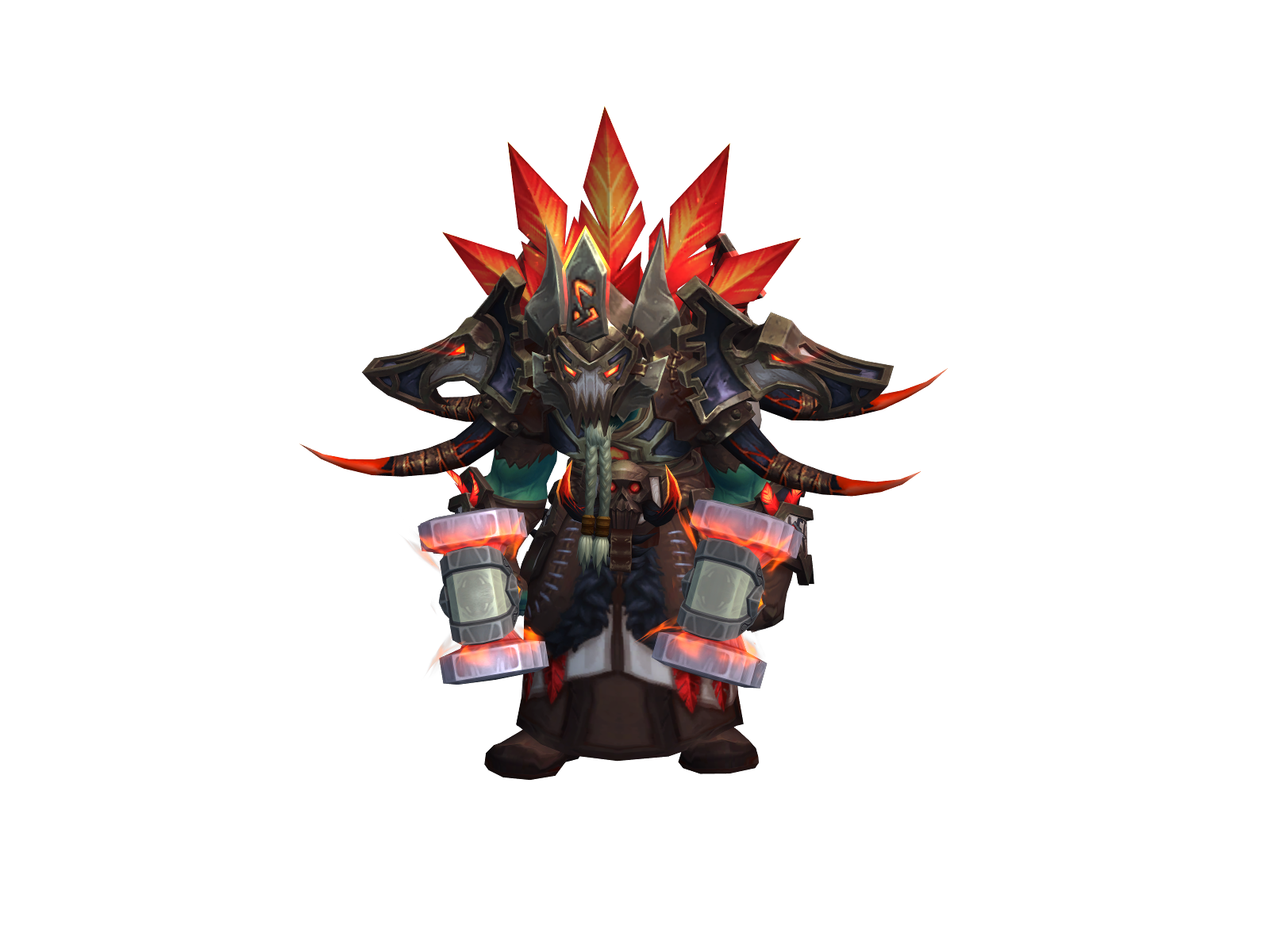 Totemkiddo 3D character render