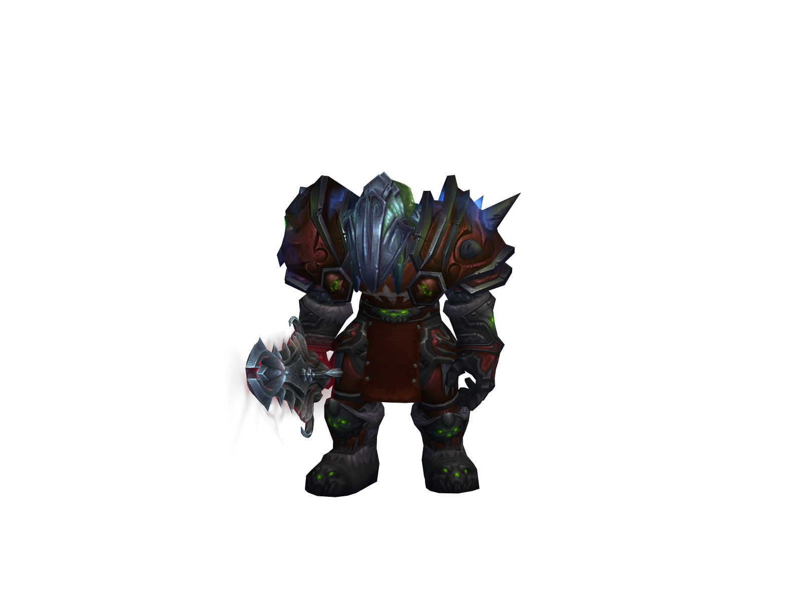 Hørrørcløwn 3D character render