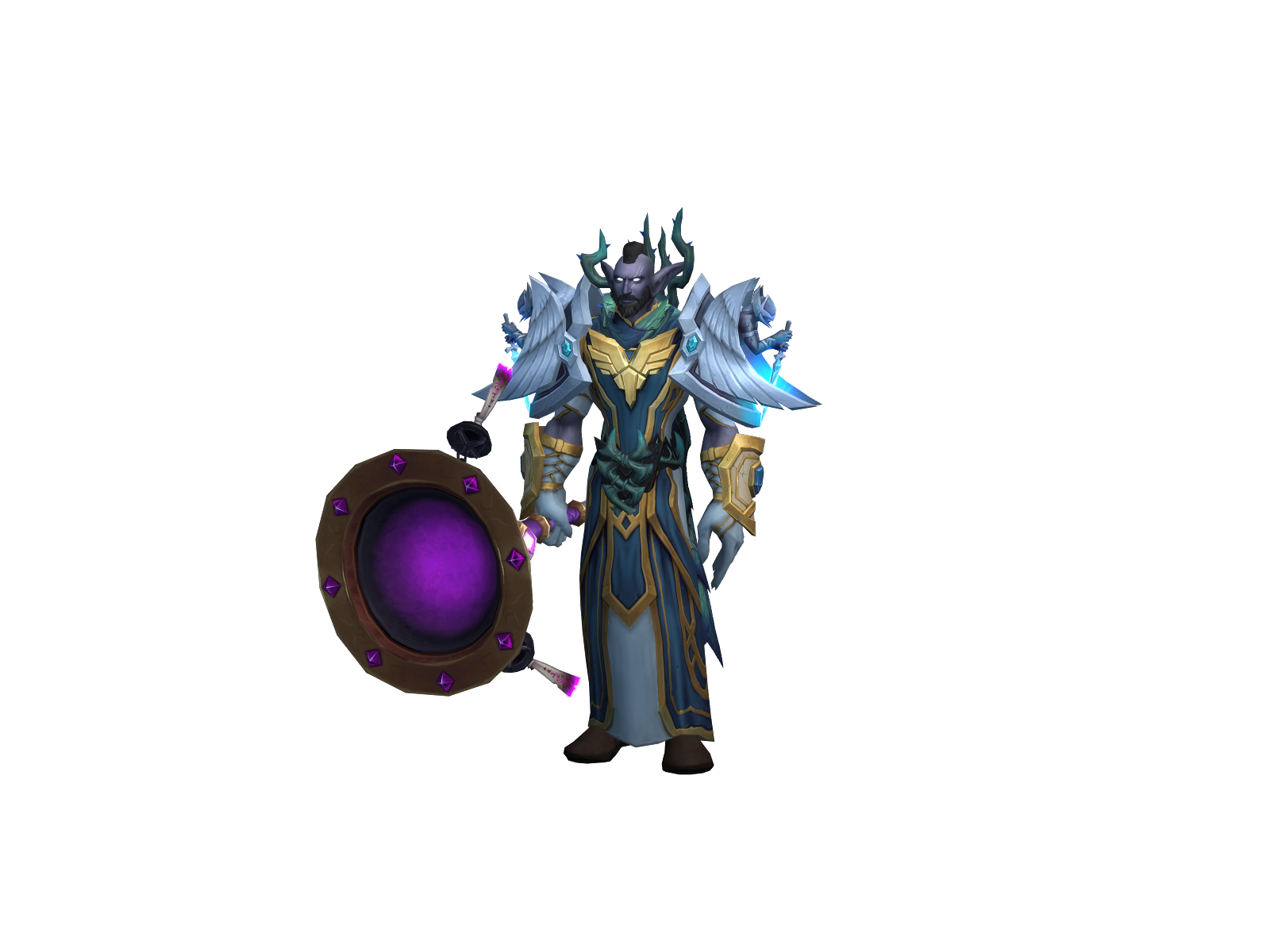 Mortífero 3D character render