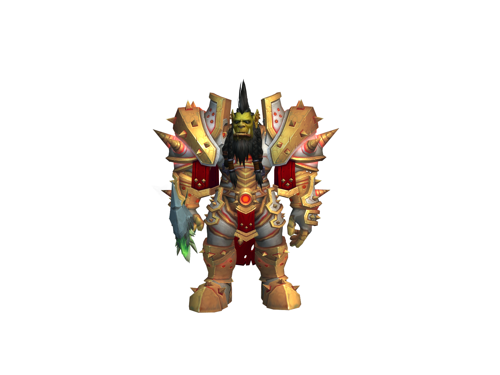 Thumpen 3D character render