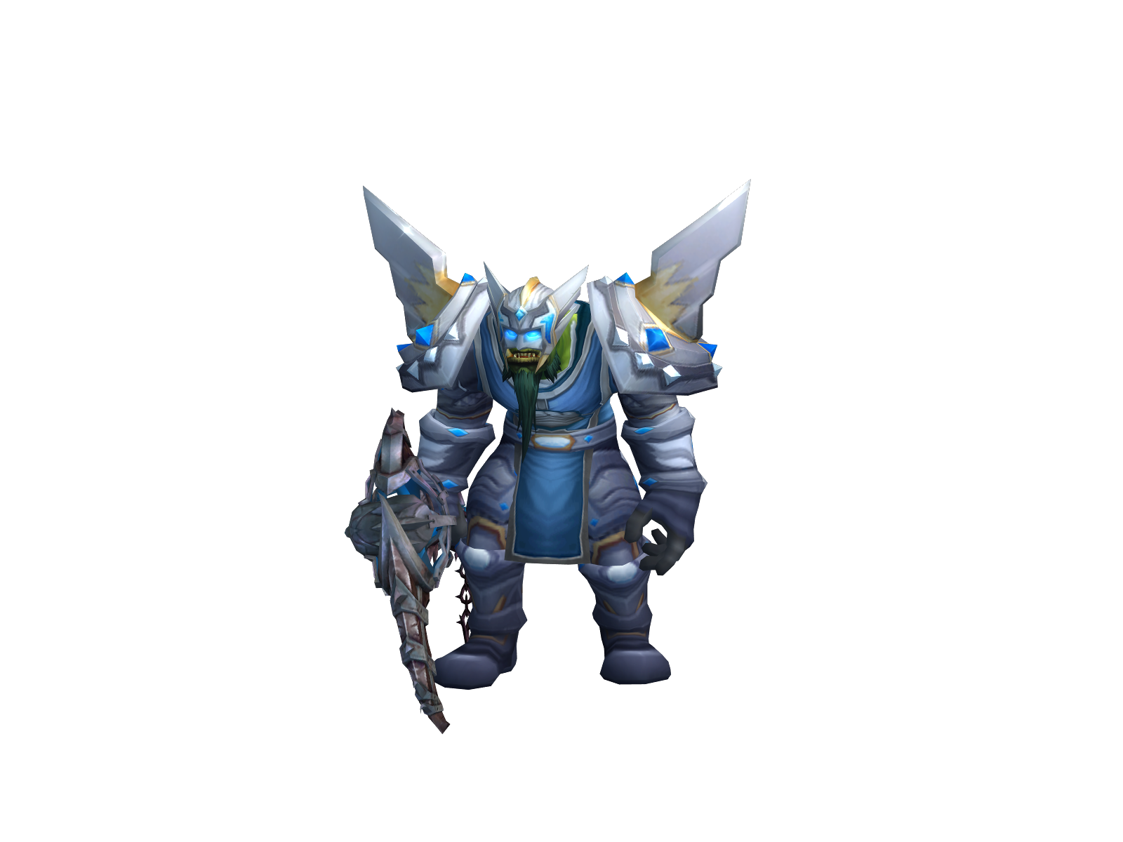 Hyperflexz 3D character render