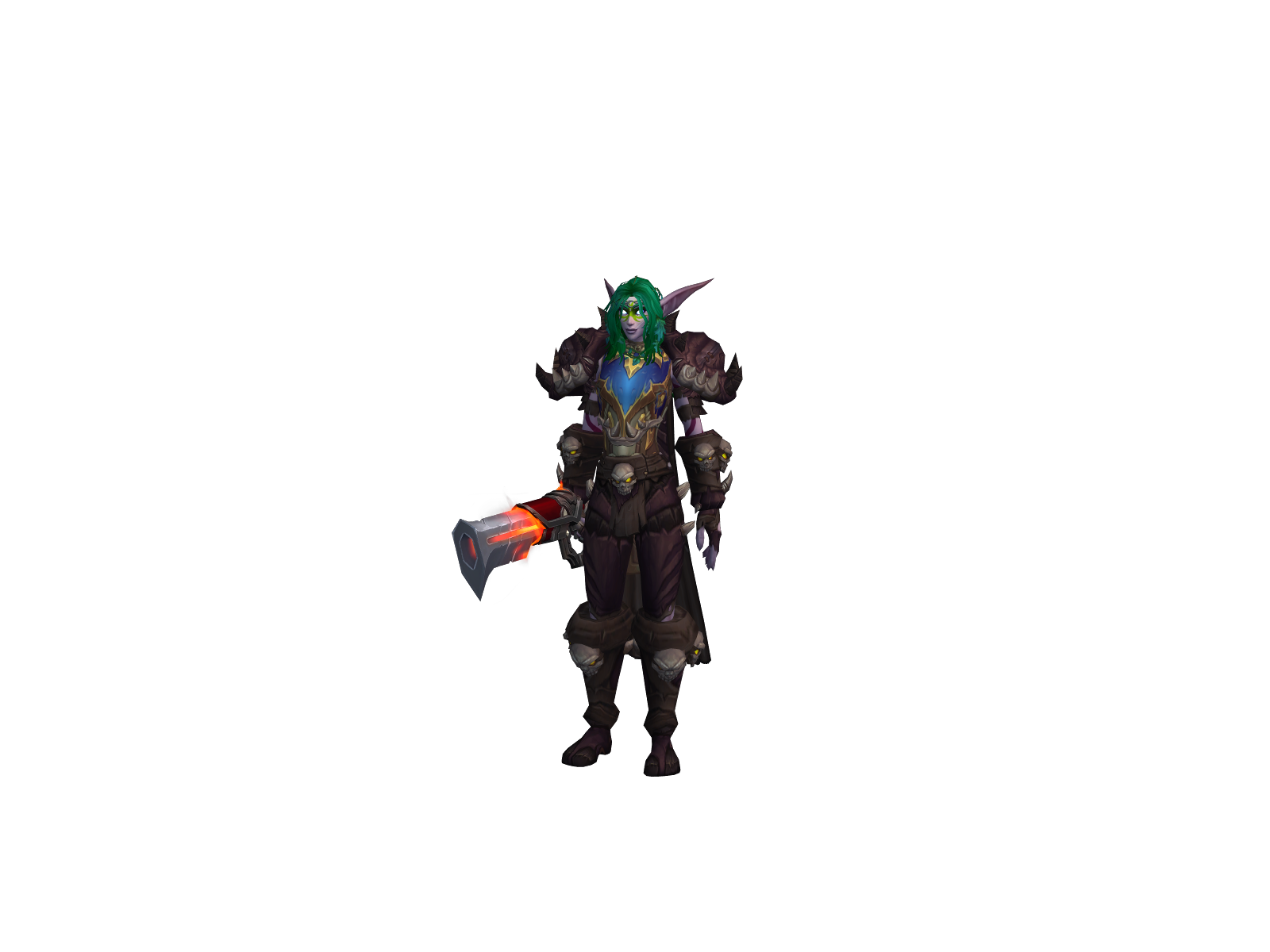 Hoontzag 3D character render
