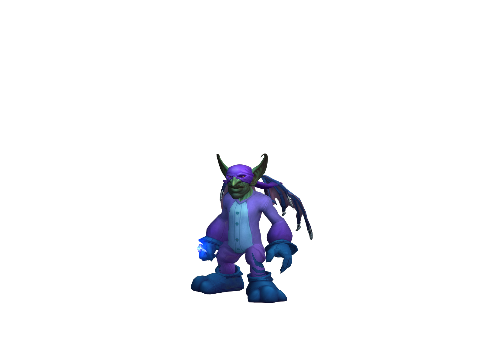 Schimmelzahn 3D character render