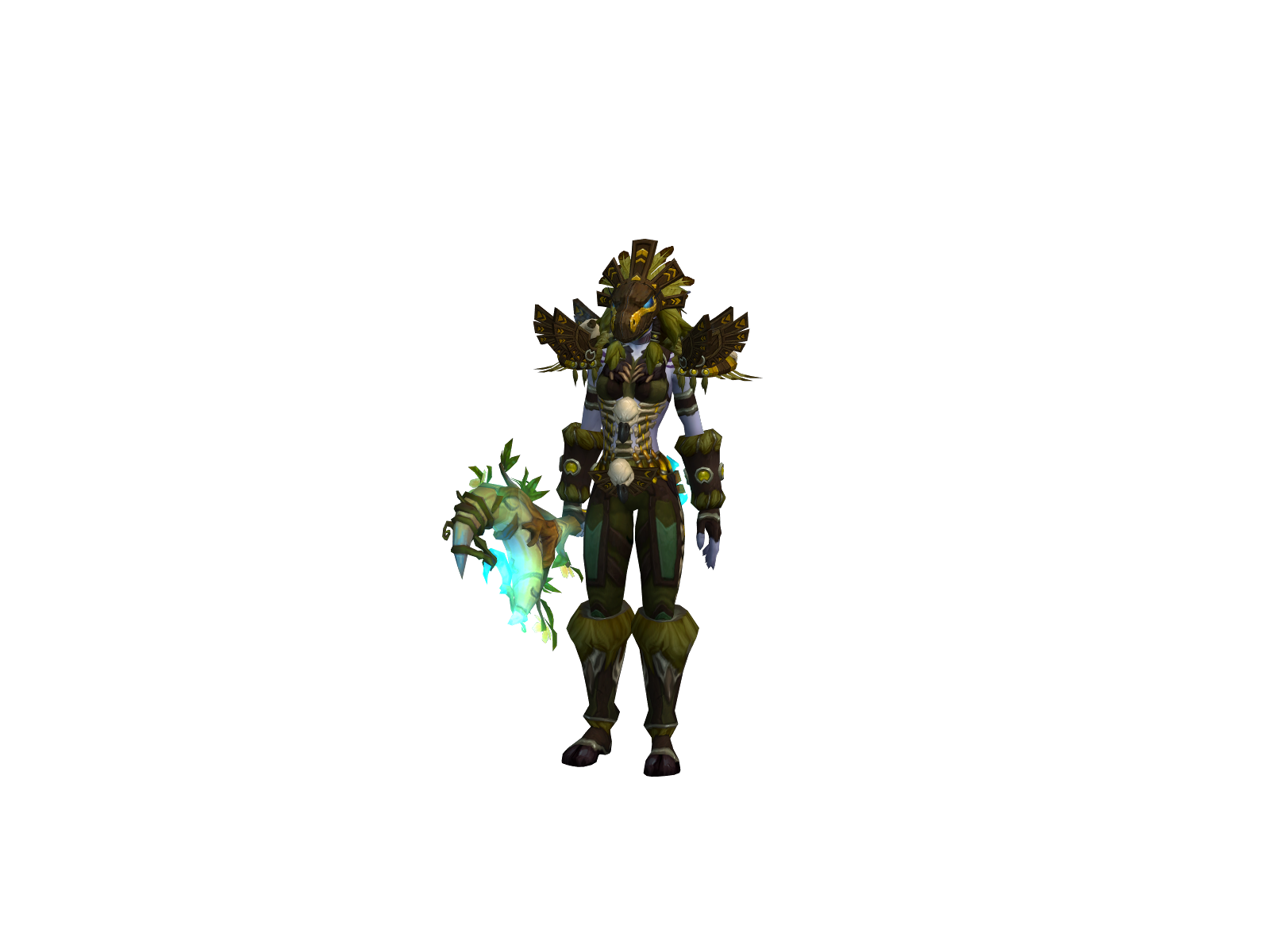 Niemâls 3D character render