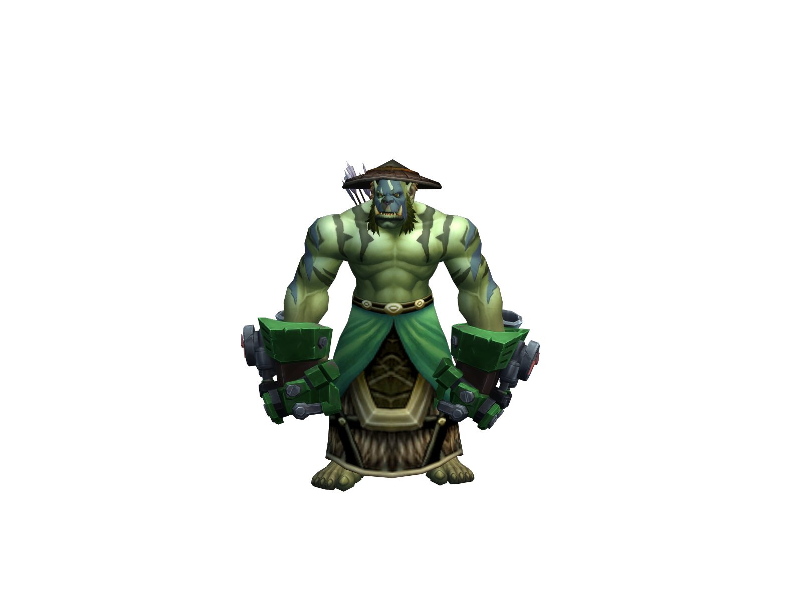 Azogt 3D character render