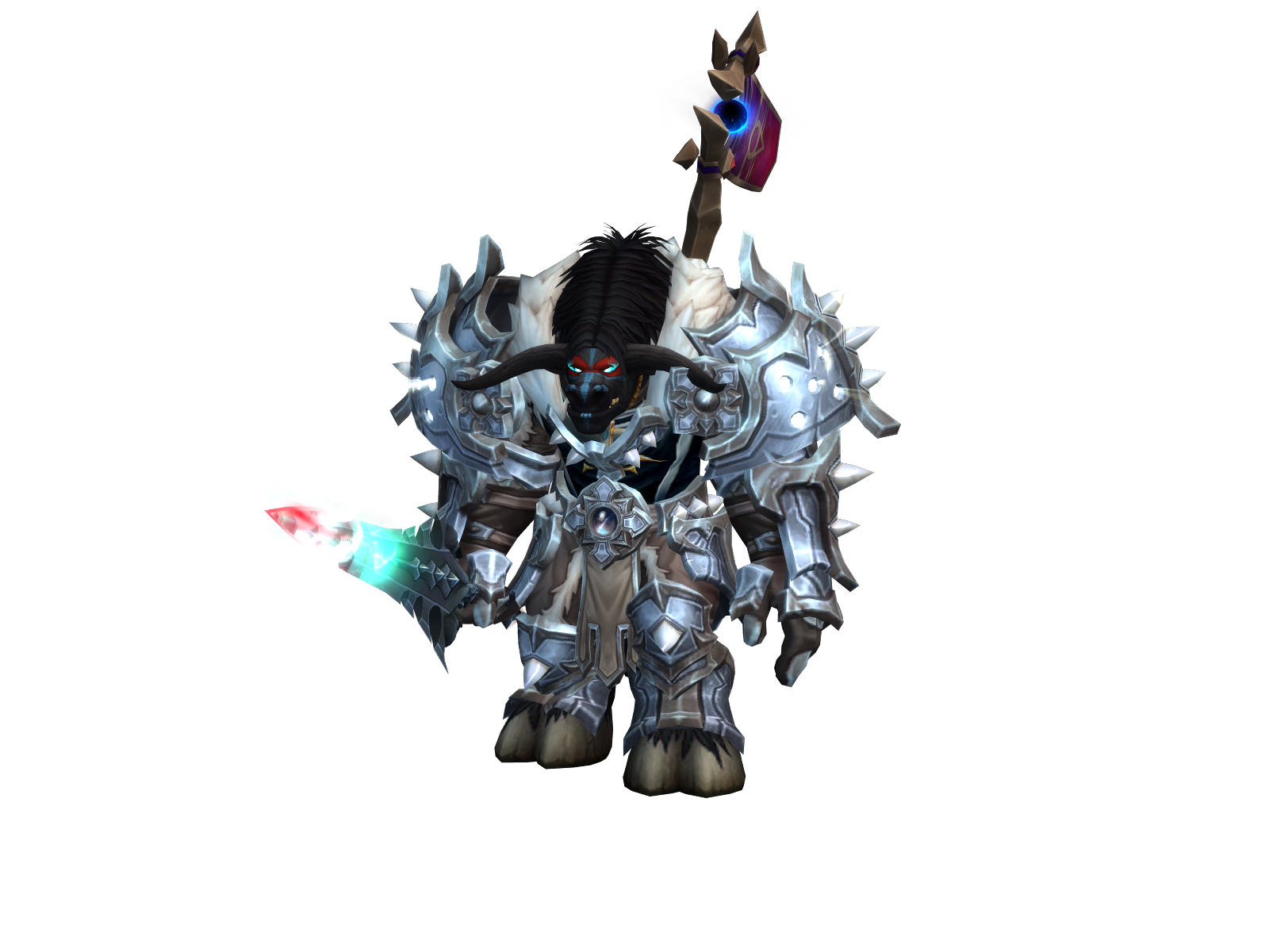 Ràkán 3D character render
