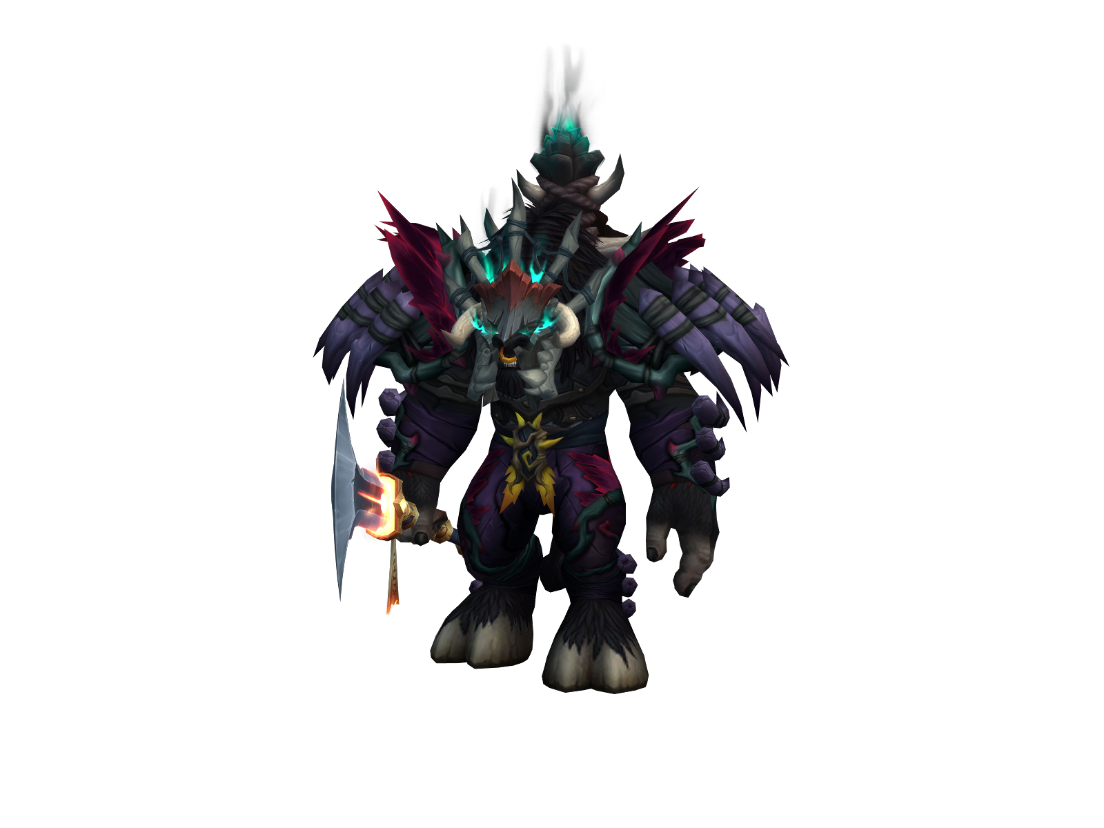 Krónuss 3D character render