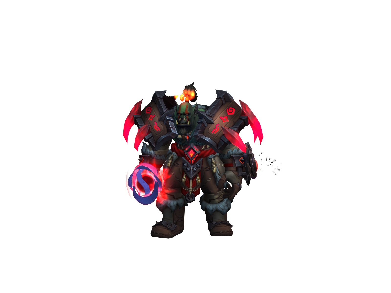 Totemchief 3D character render