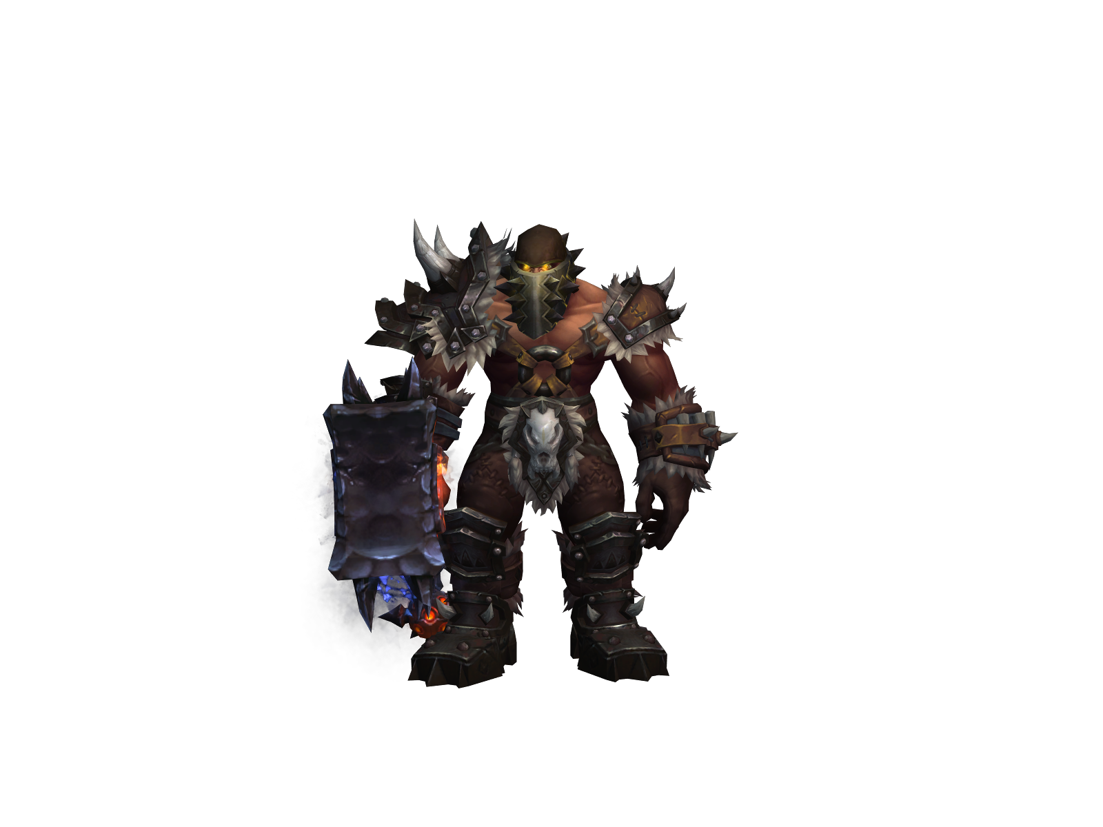 Balphagore 3D character render