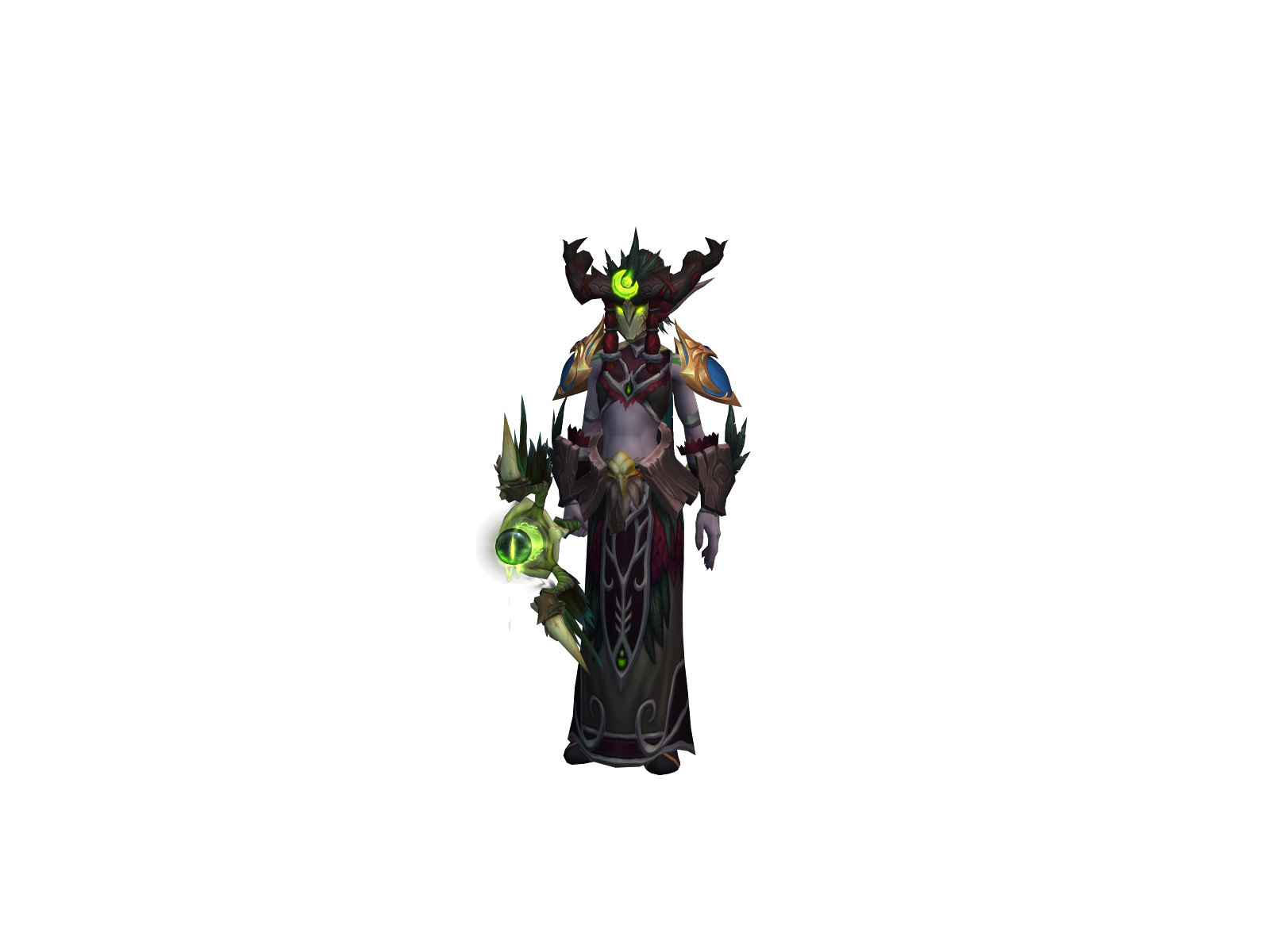 Spám 3D character render