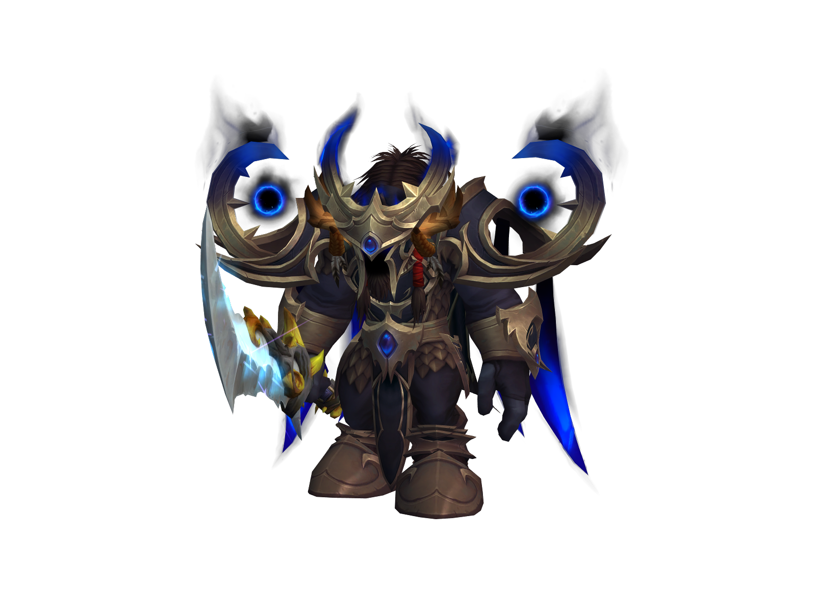 Immersive 3D character render