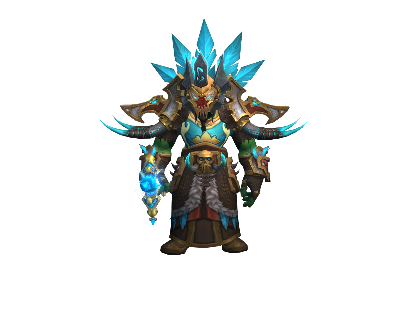 Ampêl 3D character render