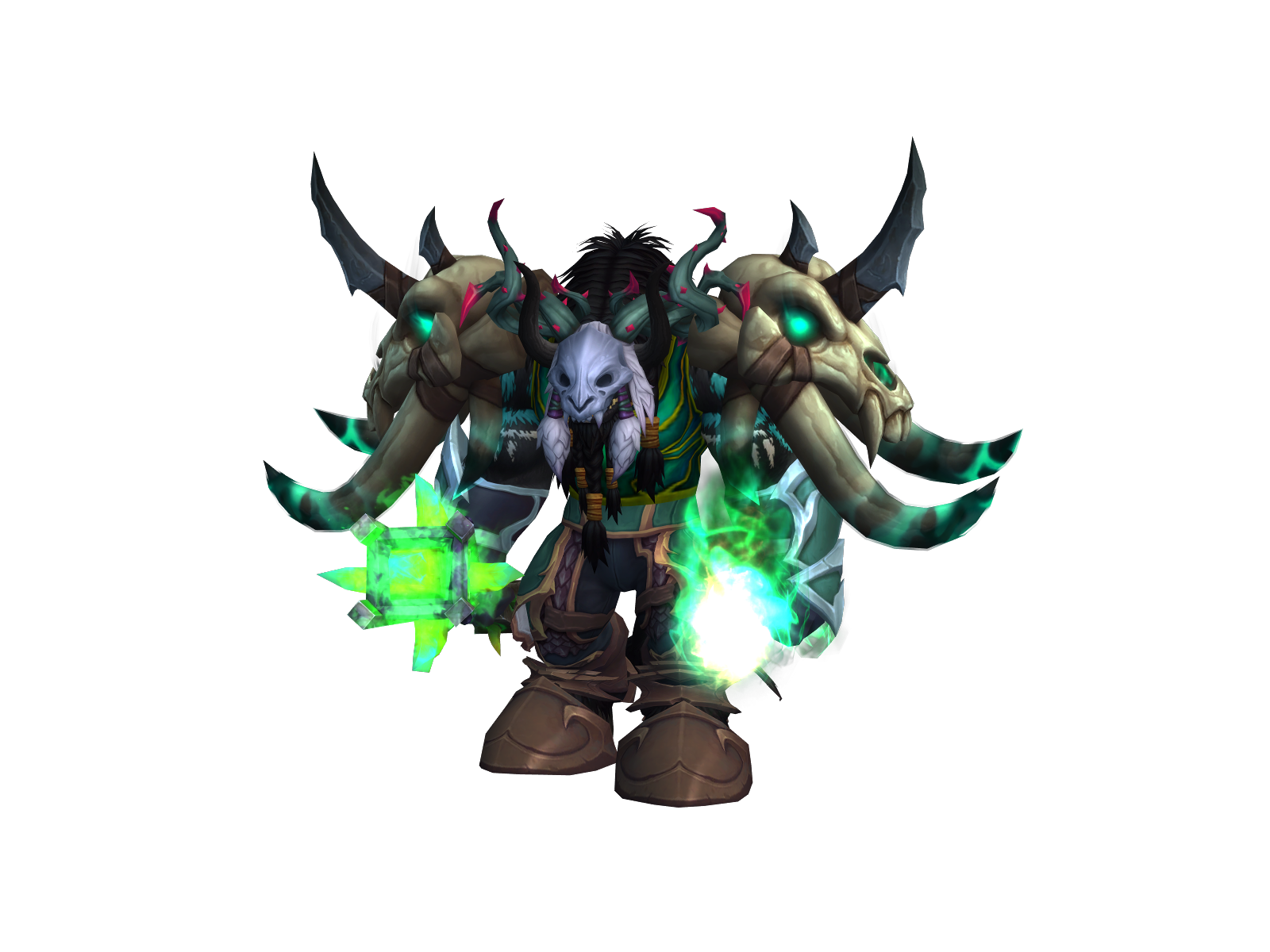 Lokthaar 3D character render