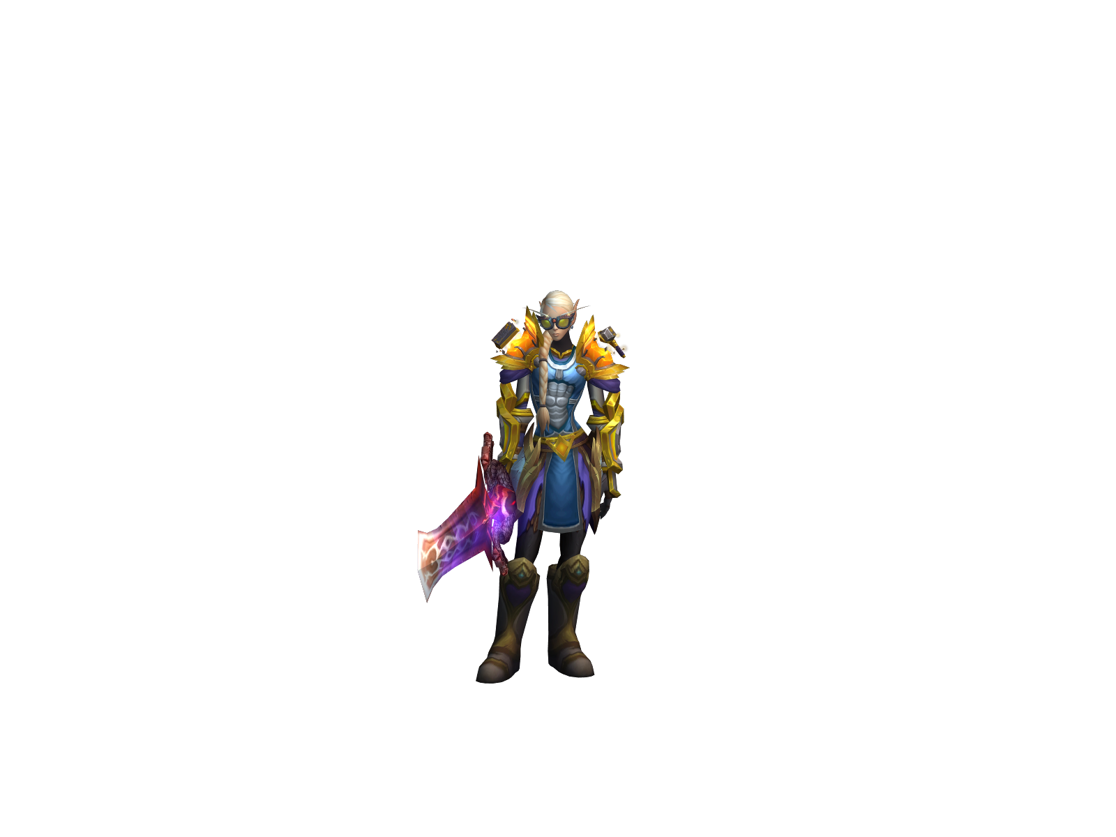 Dhayliee 3D character render
