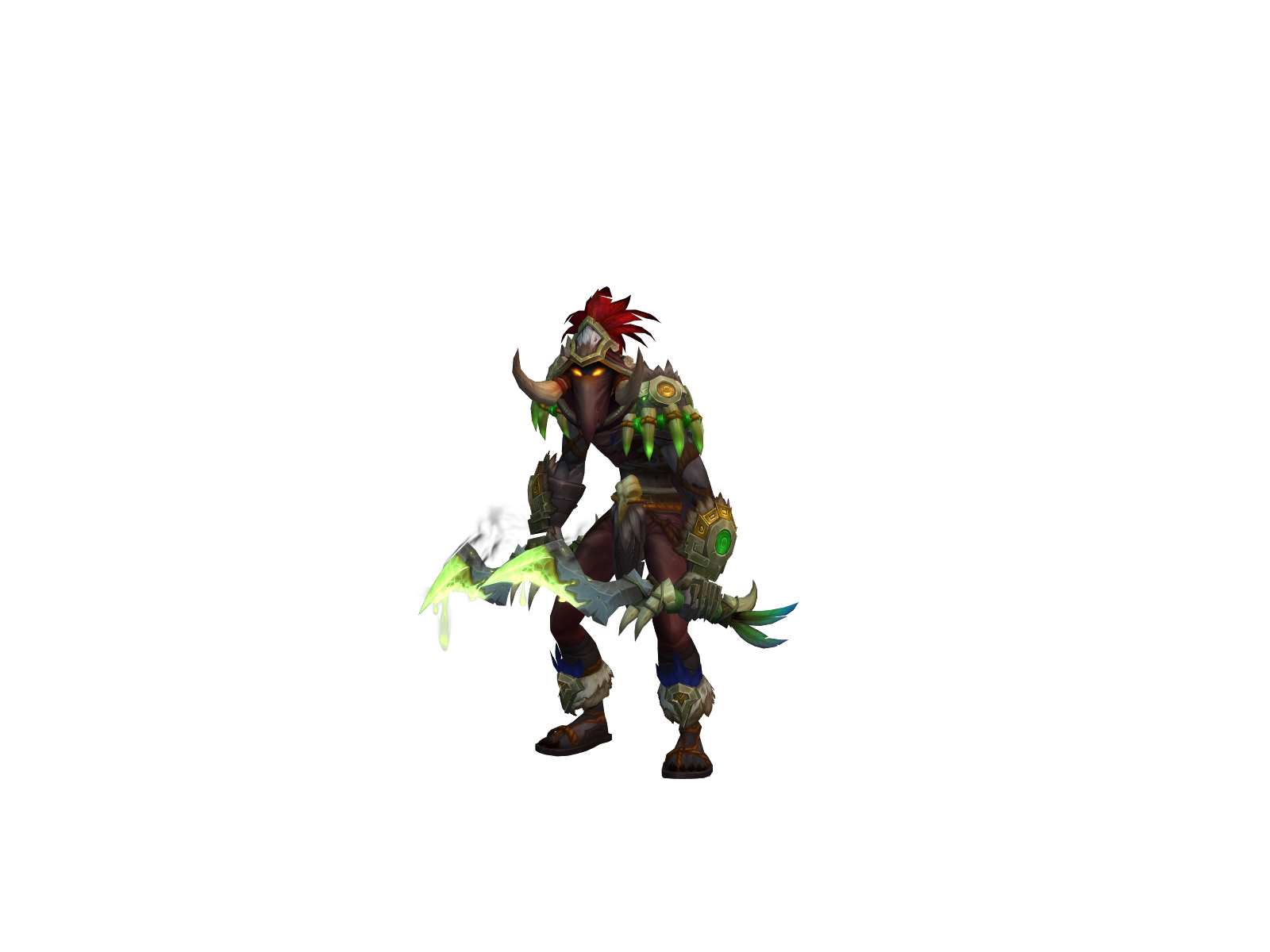 Morvex 3D character render