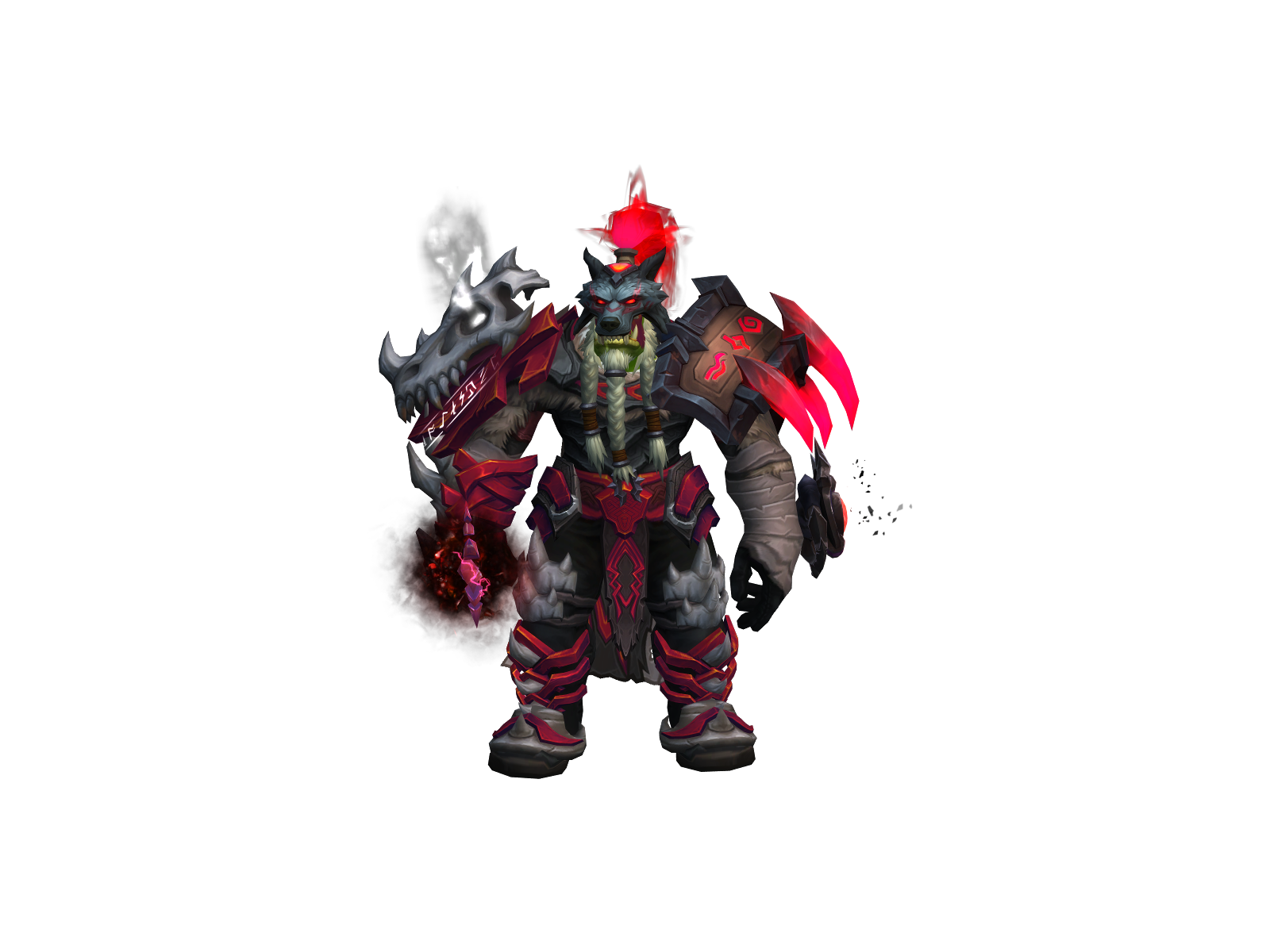 Eshamres 3D character render