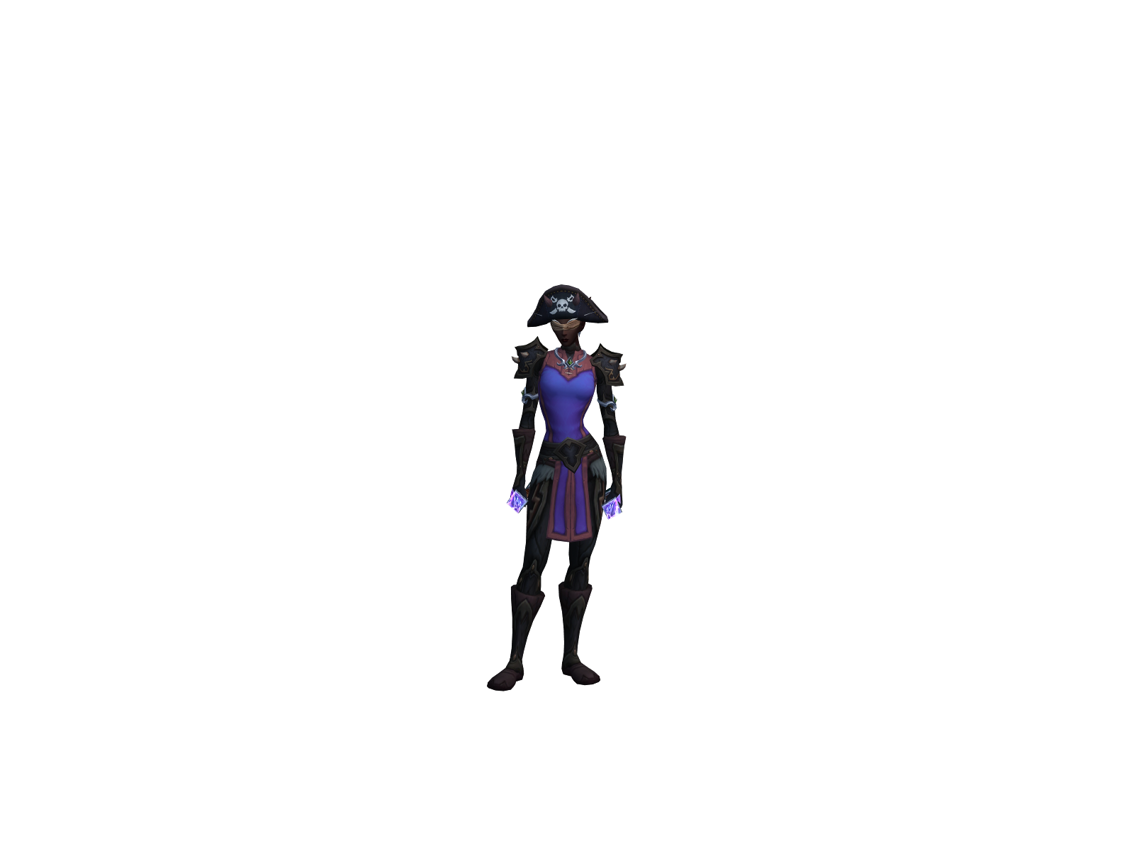 Megustas 3D character render