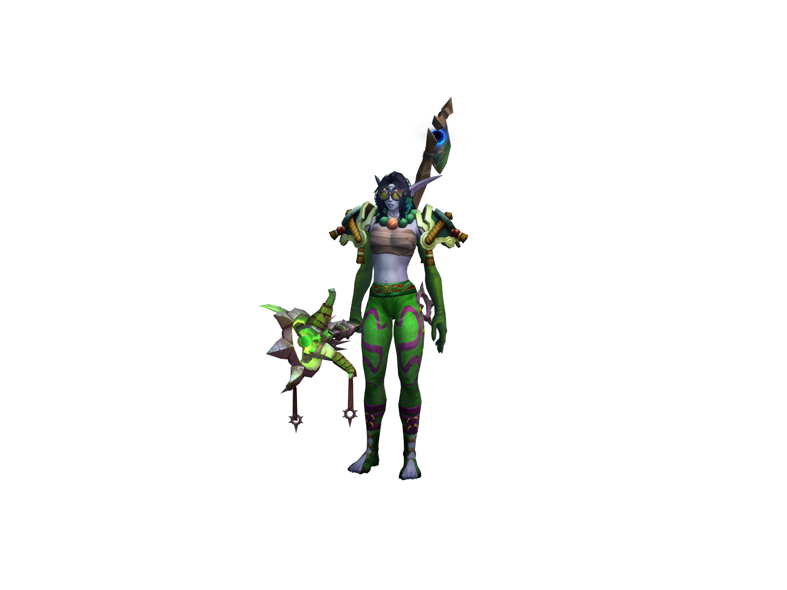 Minamina 3D character render