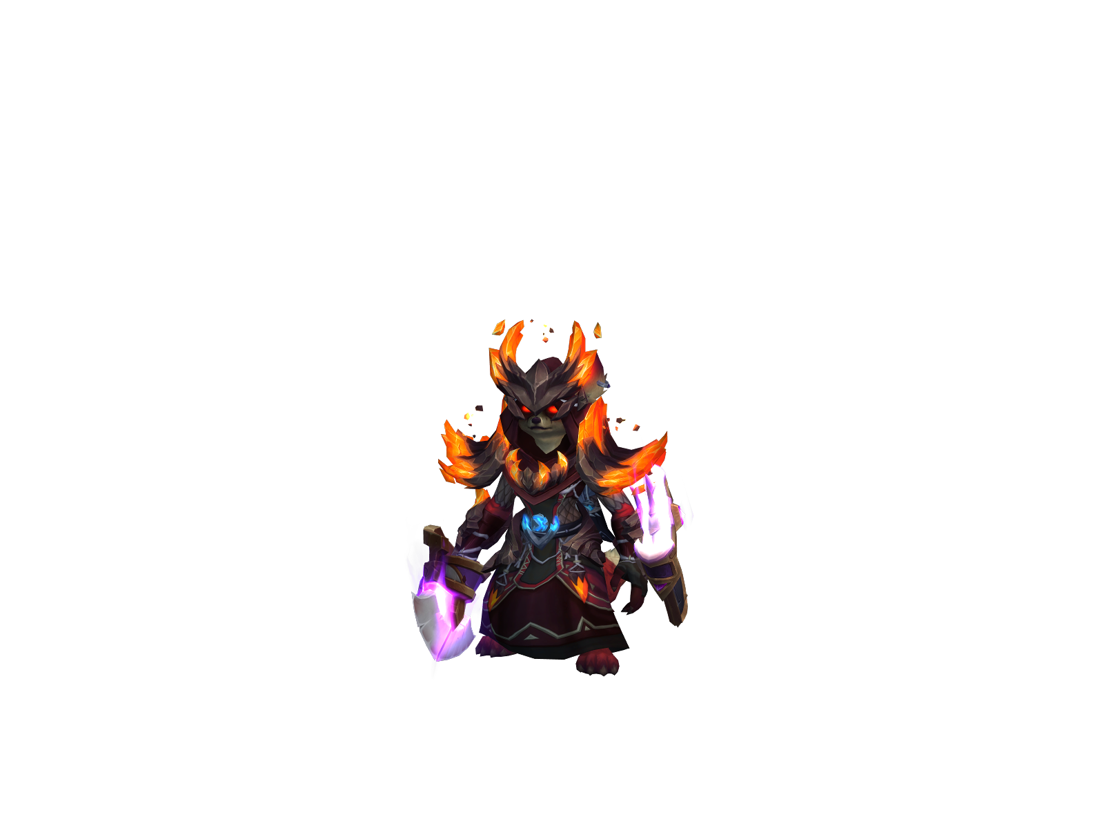 Morgarnia 3D character render