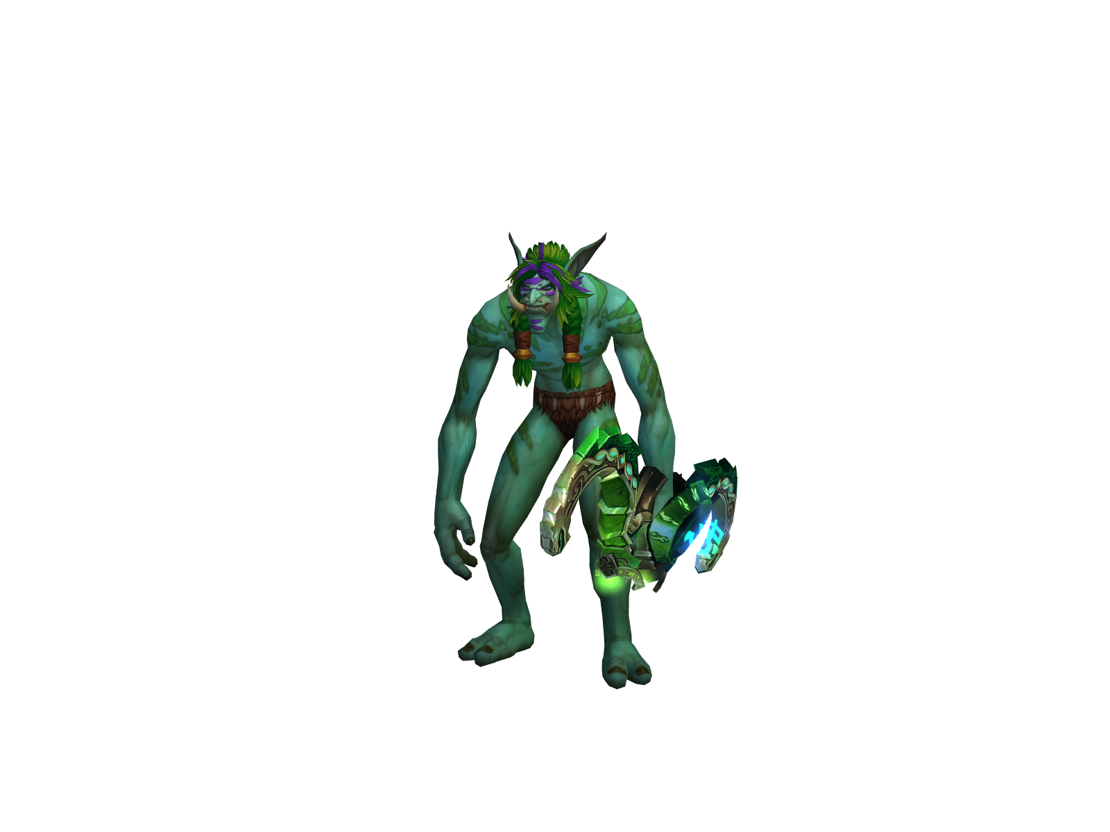 Ptyalin 3D character render