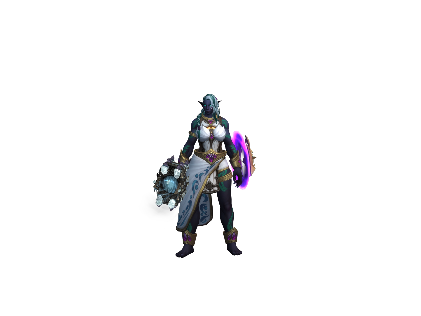 Tamiru 3D character render